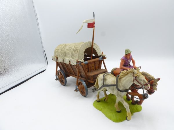 Preiser 7 cm Two-horse chariot, No. 9872