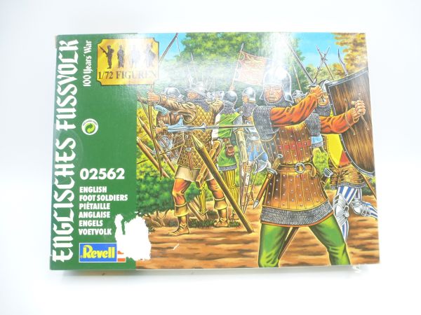 Revell 1:72 English foot people, No. 2562 - orig. packaging, on cast