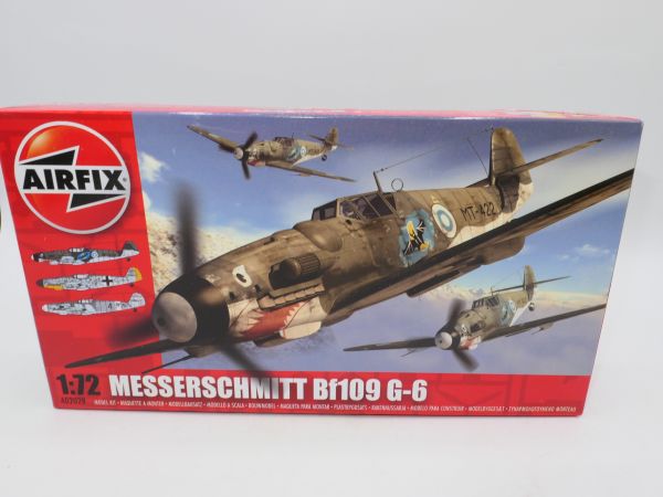 Airfix 1:72 Red Box: Messerschmitt Bf 109G-6, Nr. 2029 - OVP, verschlossene Box
