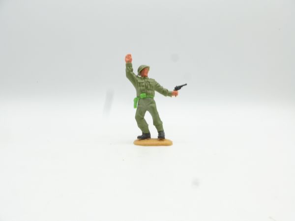 Timpo Toys Englishman standing with pistol, arm high