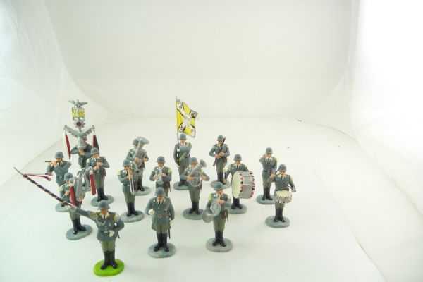 Preiser 7 cm 16-part military band Air Force - collector's painting, see photos