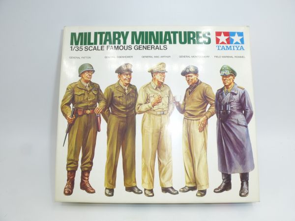 TAMIYA 1:35 Famous Generals, No. MM 218 - orig. packaging, on cast
