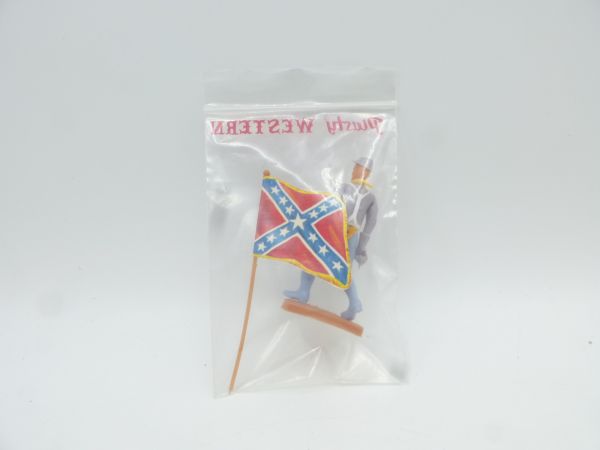 Plasty Southerner standing with flag + trumpet - in original bag