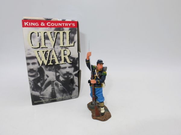 King & Country Civil War: Union standing ramrod, CW 034 - orig. packaging