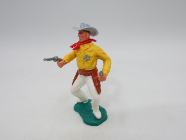 Timpo Toys Sheriff standing, yellow