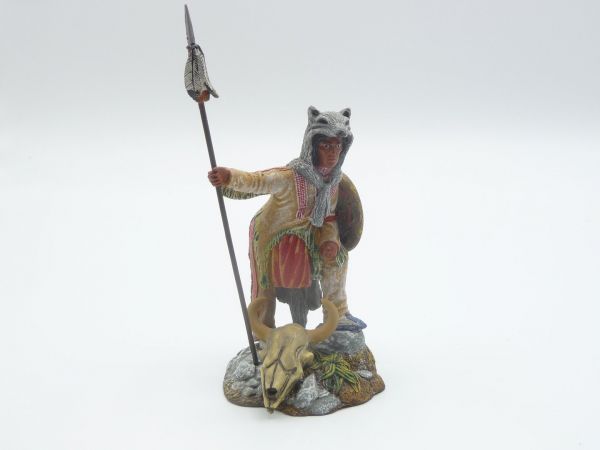 Medicine man with spear - great modification, suitable for 7 cm dioramas