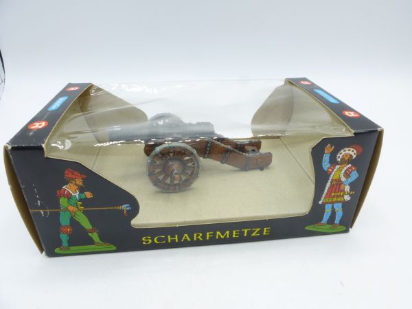 Elastolin 4 cm Scharfmetze / Bombarde, No. 9810 - orig. packaging, rare