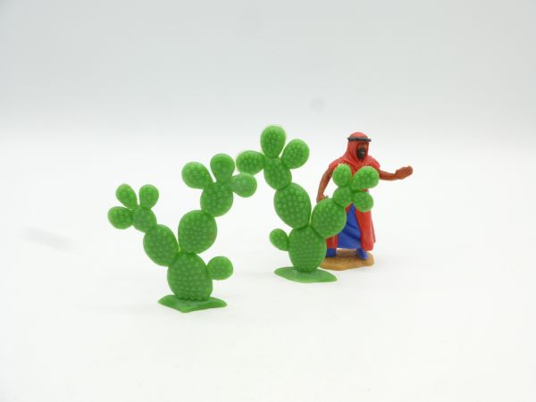 Set of cacti (without figure) - fits 54 mm figures