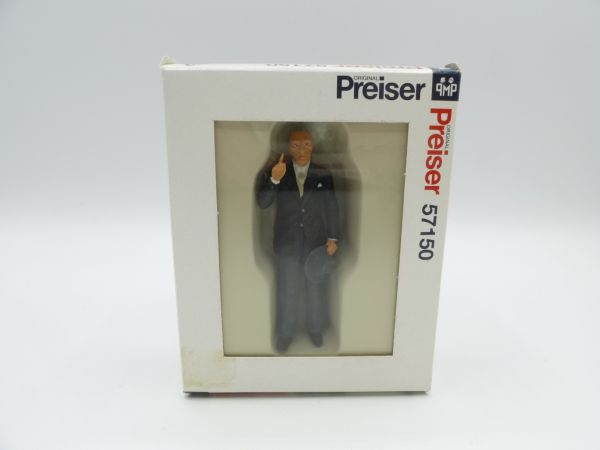 Preiser 7 cm Konrad Adenauer - orig. packaging, brand new