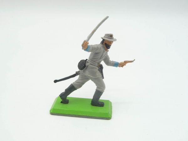 Britains Deetail Officer with sabre + pistol
