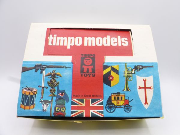 Timpo Toys Tolle Schüttbox mit 12 Mexikanern reitend, Ref. No. 19