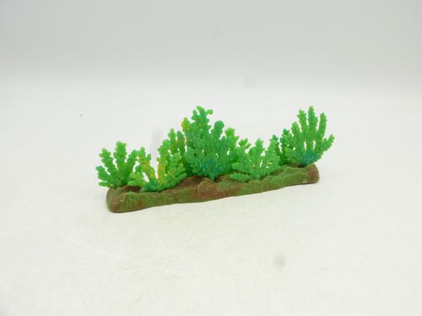 Timpo Toys Row of bushes, light green - marbled base plate