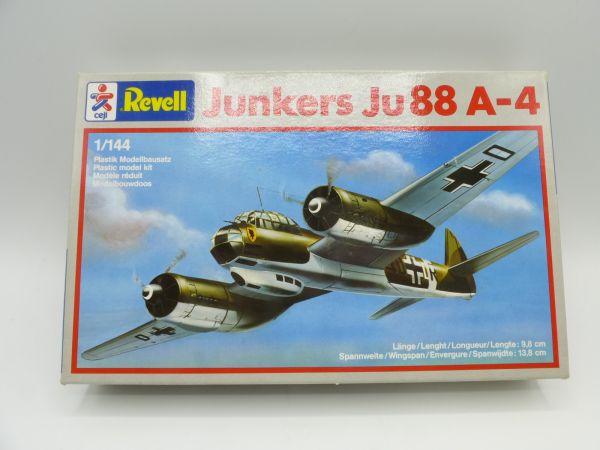 Revell 1:144 Junkers Ju88 A-4, No. 4138 - orig. packaging, parts still sealed