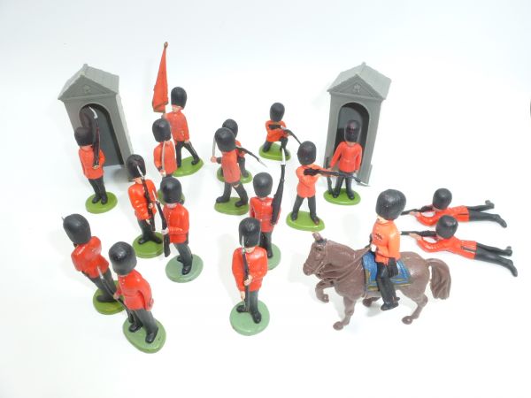 Britains Swoppets Guardsmen set, 19 pieces (made in HK)