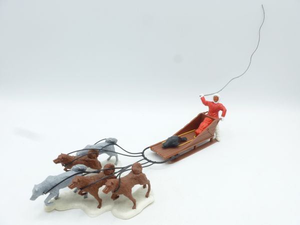 Timpo Toys Eskimo dog sledge - brand new