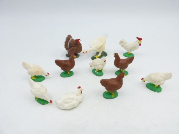 Reisler Group of poultry (11 animals)