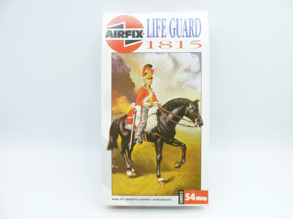 Airfix 1:32 Life Guard 1815, No. 2556 - orig. packaging, on cast