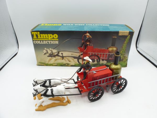 Timpo Toys Fire brigade coach, Ref. No. 280 - in photo box