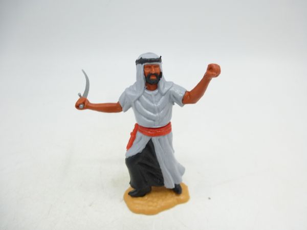 Timpo Toys Arab standing, grey with scimitar