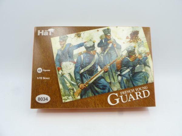 HäT 1:72 French Young Guard, No. 8034 - orig. packaging, on cast