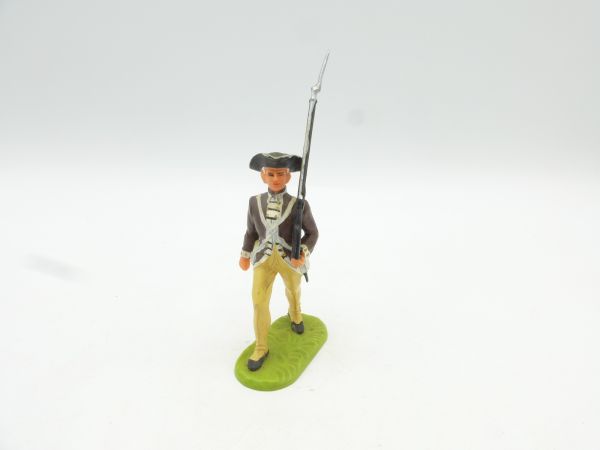 Elastolin 7 cm Regiment Washington: Soldat im Marsch, Nr. 9133