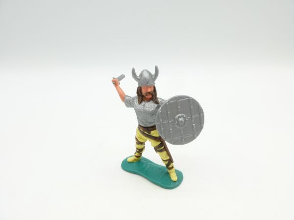 Timpo Toys Viking, short sword above - rare hair colour