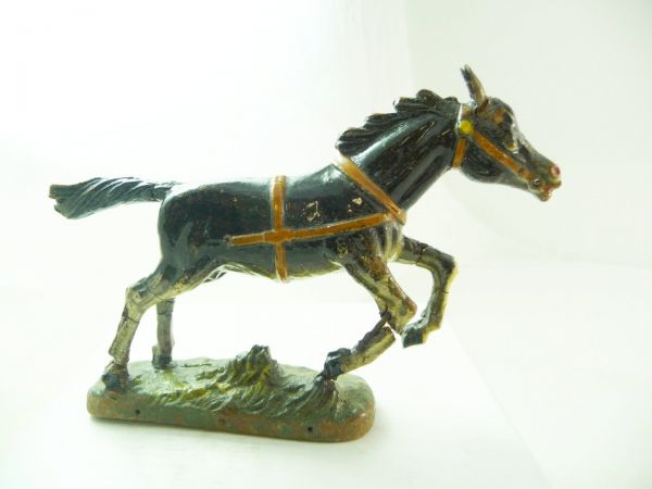 Plastinol Pferd (ohne Reiter) - Zustand siehe Fotos