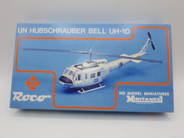 Roco Minitanks UN helicopter Bell UH-1D, No. 334 S - orig. packaging, sealed box