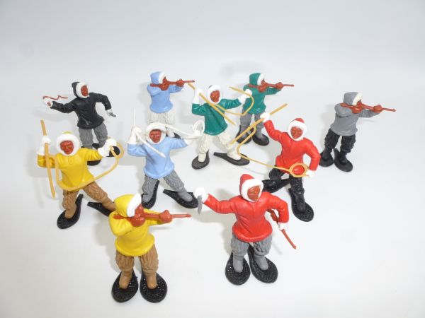 Timpo Toys 10 different Eskimos - great set
