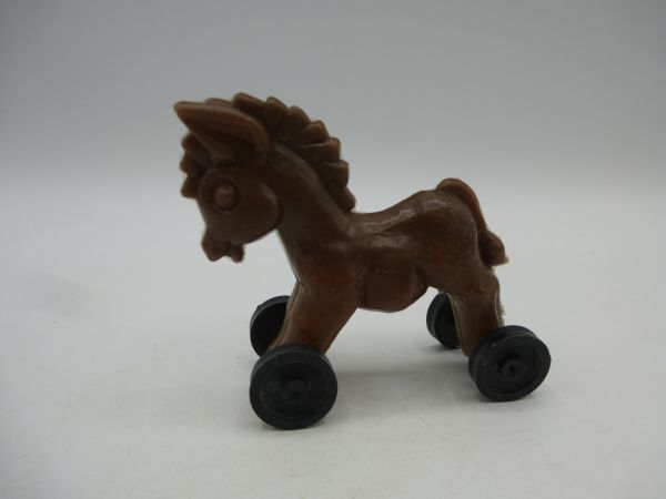 Linde Horse on wheels (length 7,5 cm)