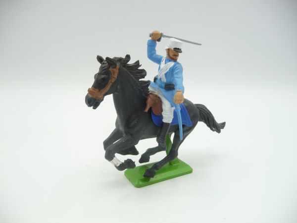Britains Deetail Foreign legionnaire riding, striking with sabre from above - top condition