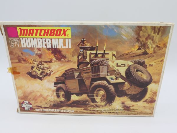 Matchbox 1:76 Humber MK.II, No. PK-75 - orig. packaging, on cast