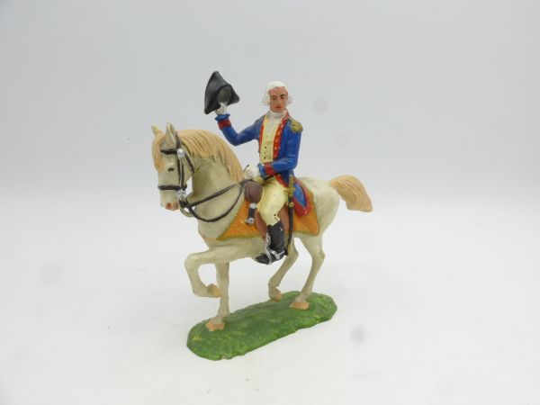 Elastolin 7 cm Prussia: Officer on horseback, No. 9150