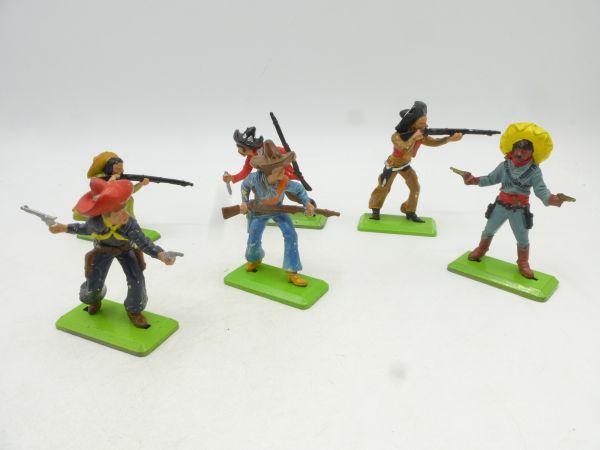 Britains Deetail Mexican on foot (6 figures) - nice set