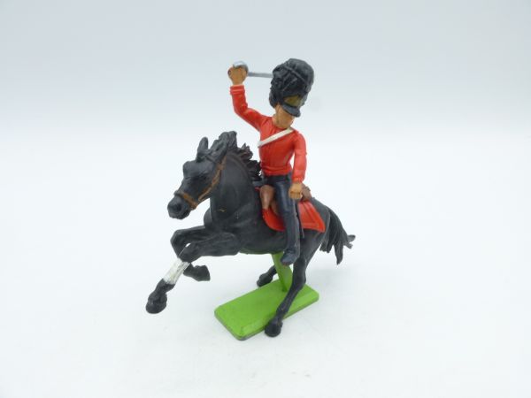 Britains Deetail Waterloo: horseman (English) lunging with sabre
