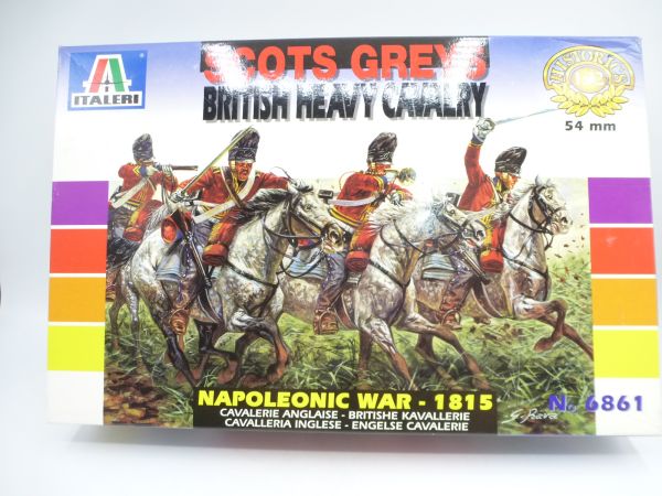 Italeri 1:32 Napoleonic War, Scots Greys British Heavy Cavalry, Nr. 6861