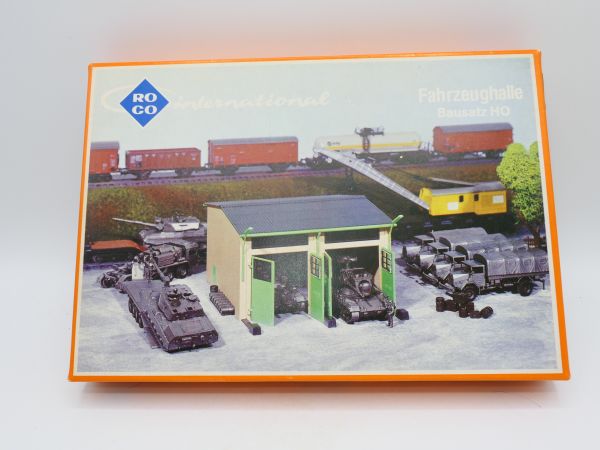 Roco Minitanks Fahrzeughalle, Bausatz H0, Nr. 0292 - OVP, verschlossene Box