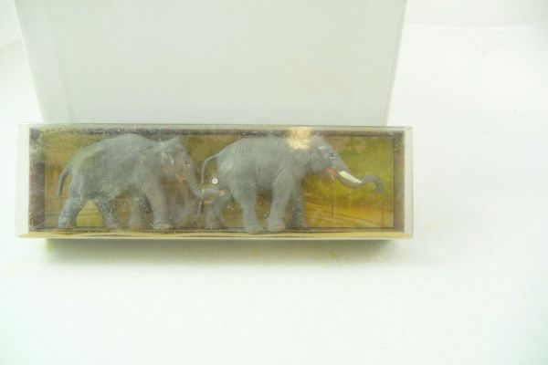Merten Indian Elephant family, Box 751 - orig. packaging, top condition