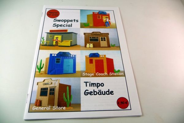 Timpo Toys Swoppets Special No. 2 - 16-sided rare collector's booklet (buildings, houses)