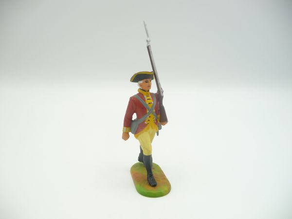 Elastolin 7 cm British Grenadiers: Soldier marching, No. 9153 - brand new