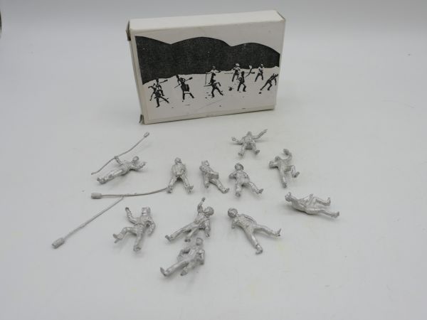 Fine Scale Factory 1:78 ACW figure set, Infantry 11 figures (pewter)