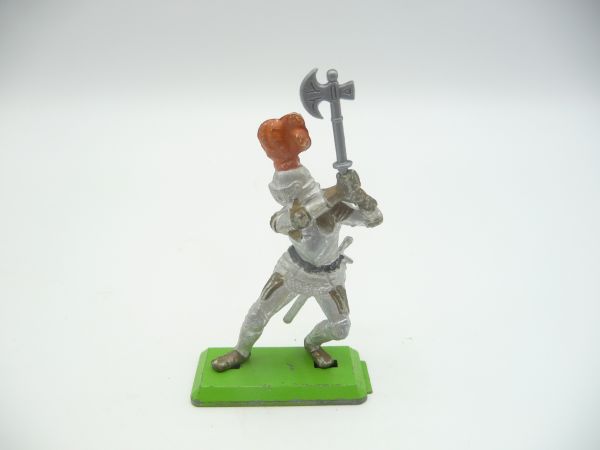 Britains Deetail Knight with battleaxe retreating