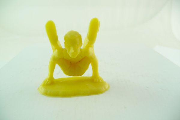 Domplast Manurba Acrobat / contortionist, yellow