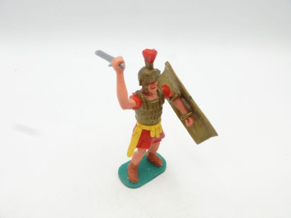 Timpo Toys Roman standing with short sword, red