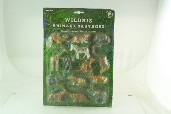 ZZ Toys 14 zoo animals, No. 2643 - orig. packing