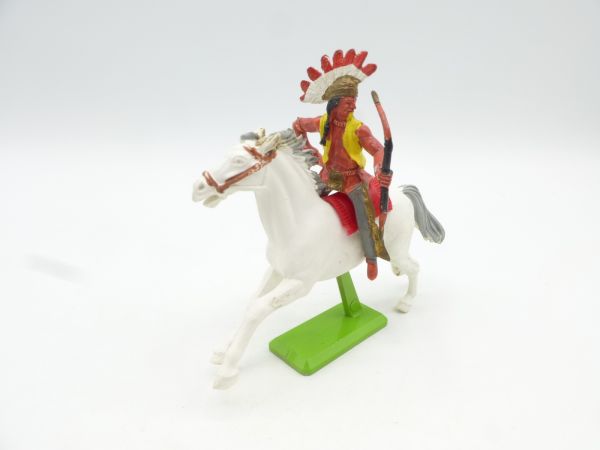 Britains Deetail Indian riding, bow at side