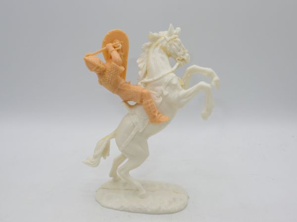 Elastolin 7 cm (blank) Norman with mace on horseback