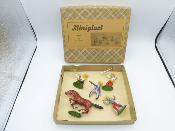 Miniplast Rare gift box with Cowboys