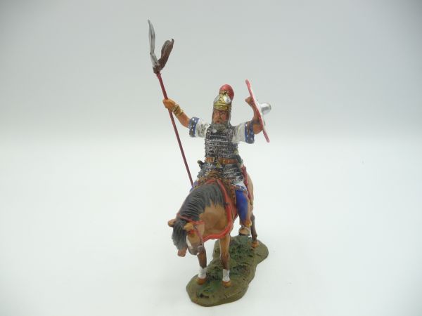 del Prado Visigoth warrior on horseback, 6th century # 011