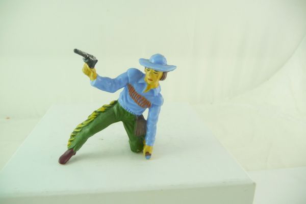 Elastolin 7 cm (beschädigt) Cowboy, J-Figur - Beschädigung siehe Fotos